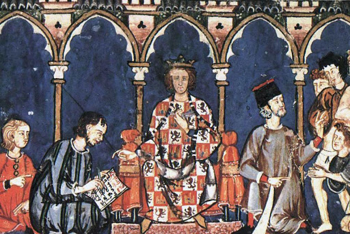 El rey Alfonso X en Toledo
